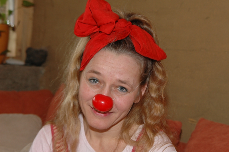 Clownfrau Blombiene / Elke Maria Riedmann